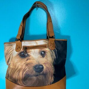 Yorkie Faithful Friend Dog Tote